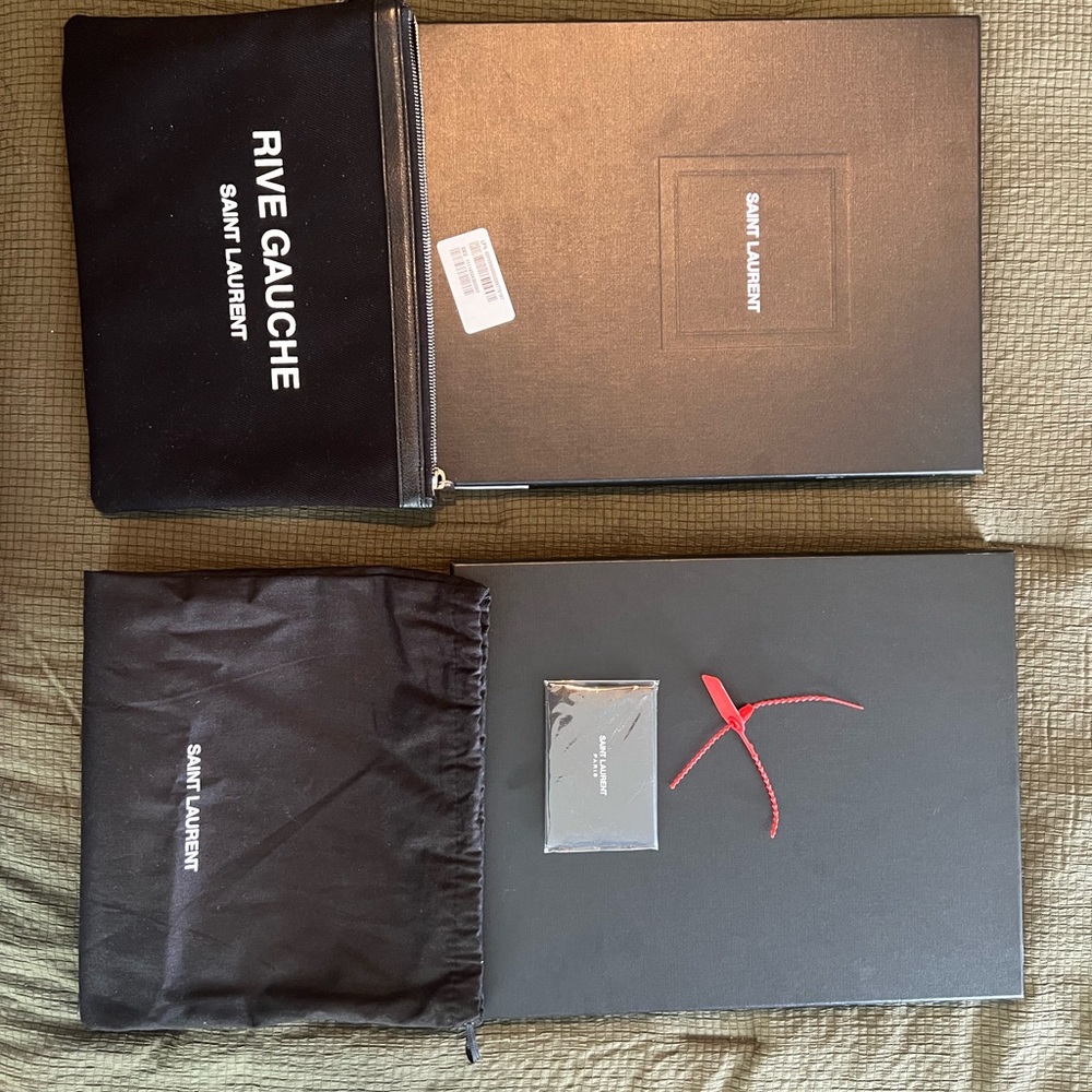 Saint Laurent Gauche Wristlet